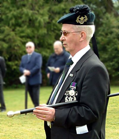 cameronian jim ballantyne. picture copyright of lindsay addison